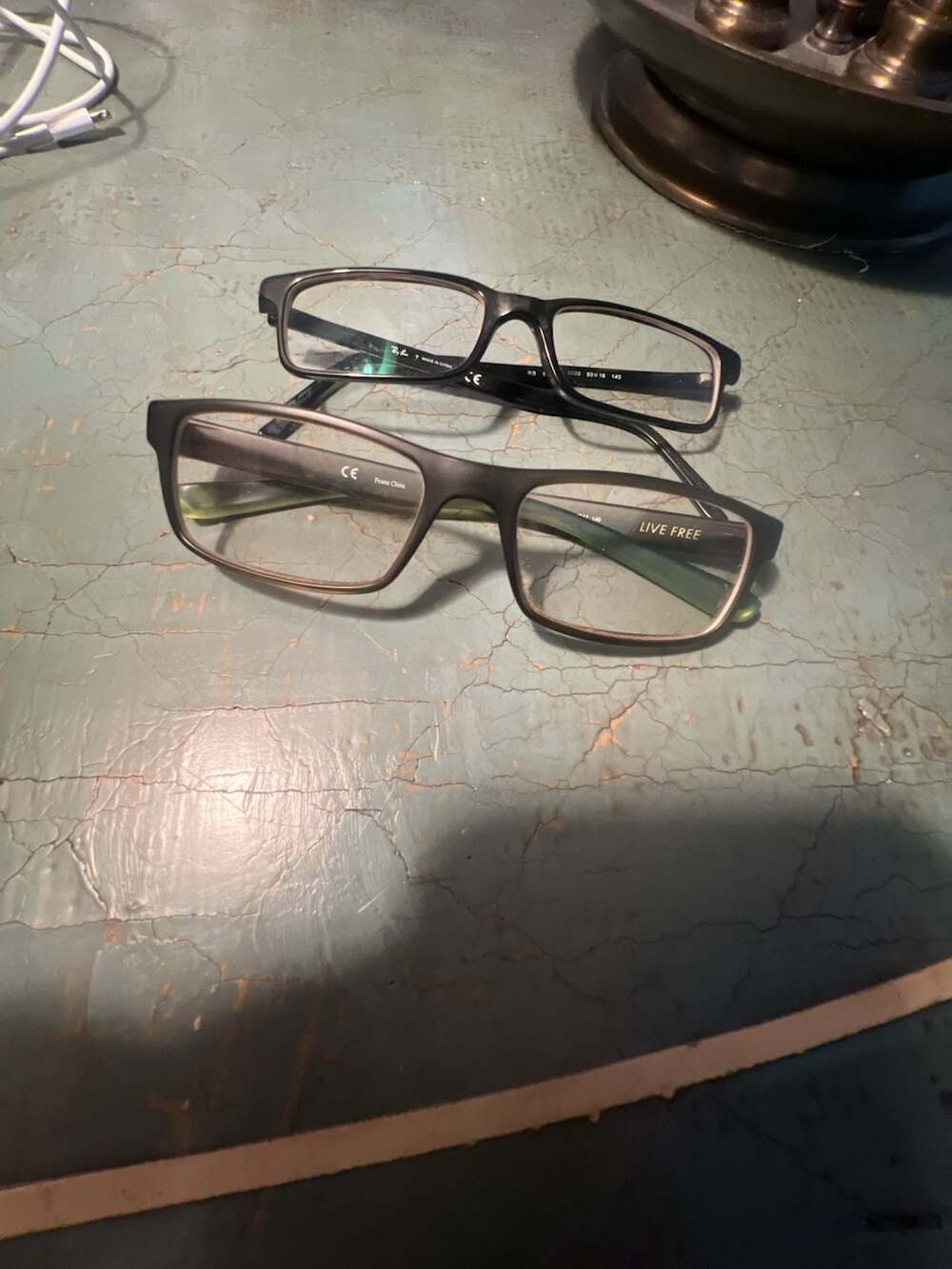 Ray-Ban RB5435 Black Rectangular Eyeglasses
